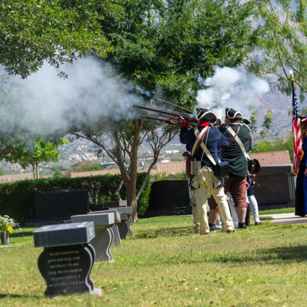 Flags on Tucson graves recall fallen on Memorial Day