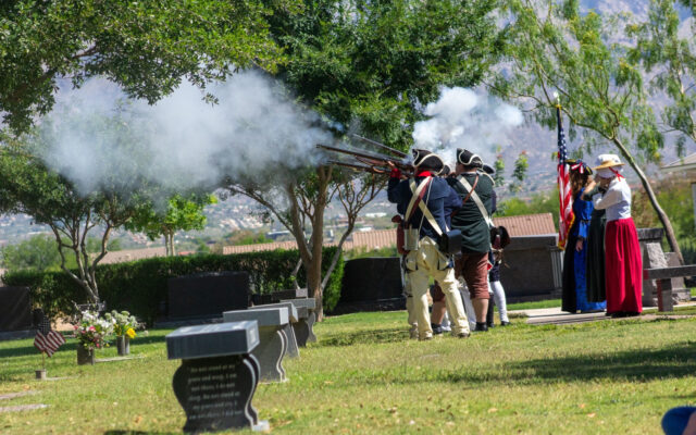 Flags on Tucson graves recall fallen on Memorial Day