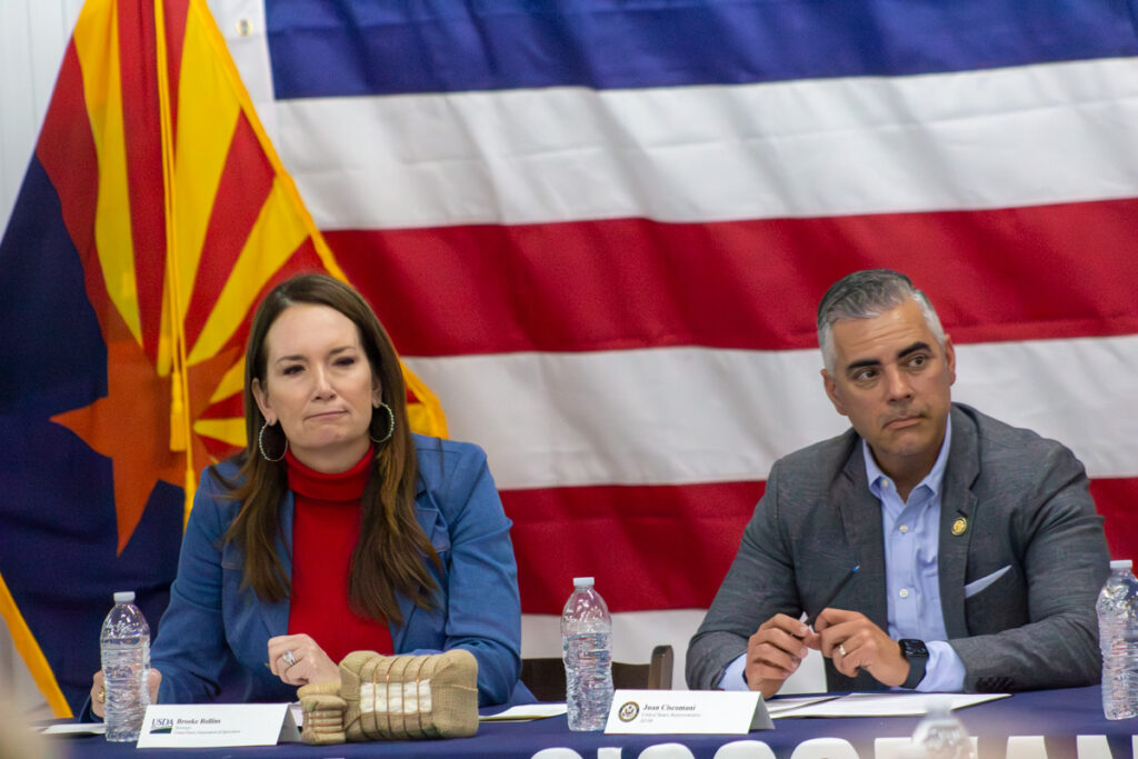 Ciscomani & Trump officials tout proposal to support cotton farming during Marana visit