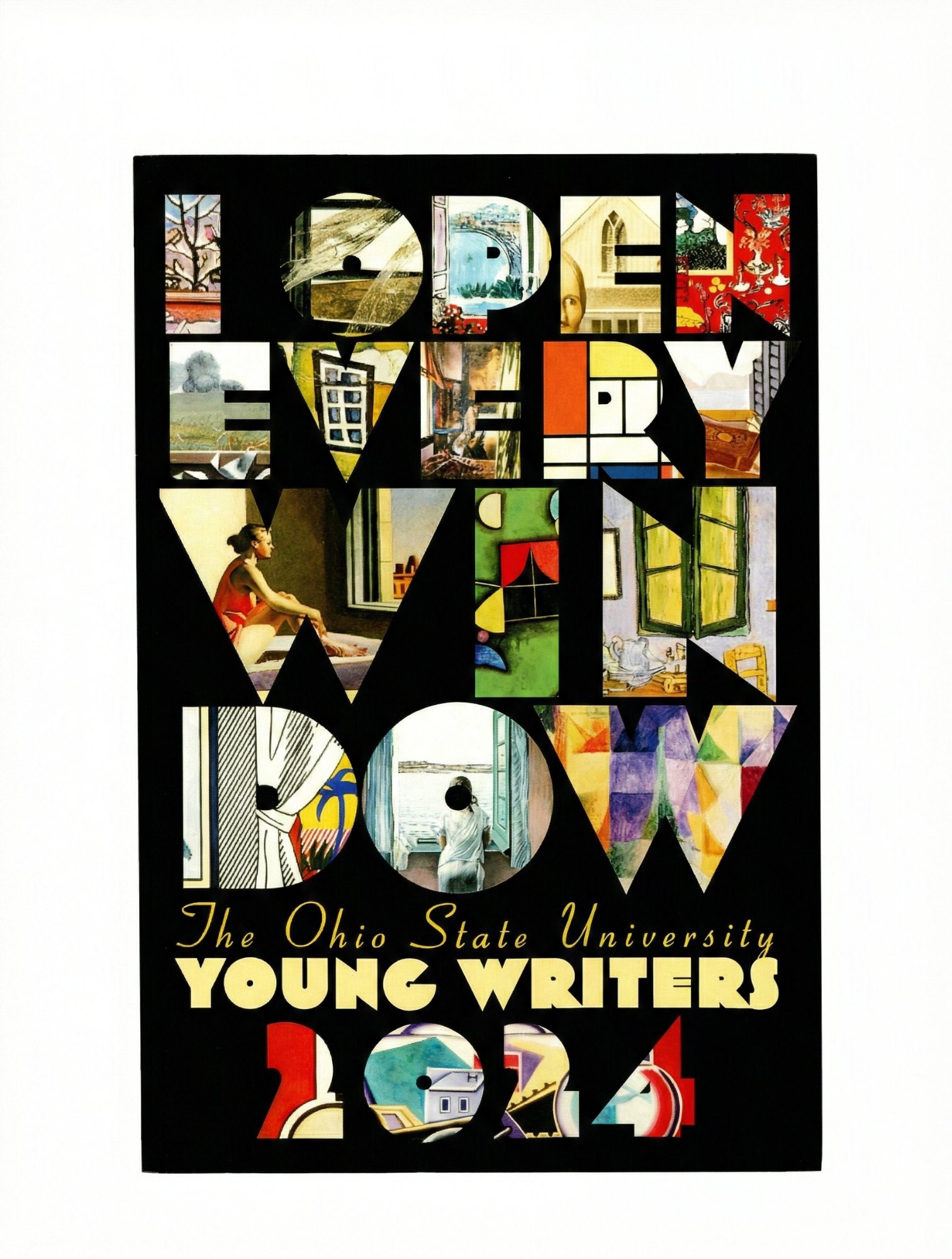 I Open Every Window — The Ohio State University Young Writers 2024 anthology cover